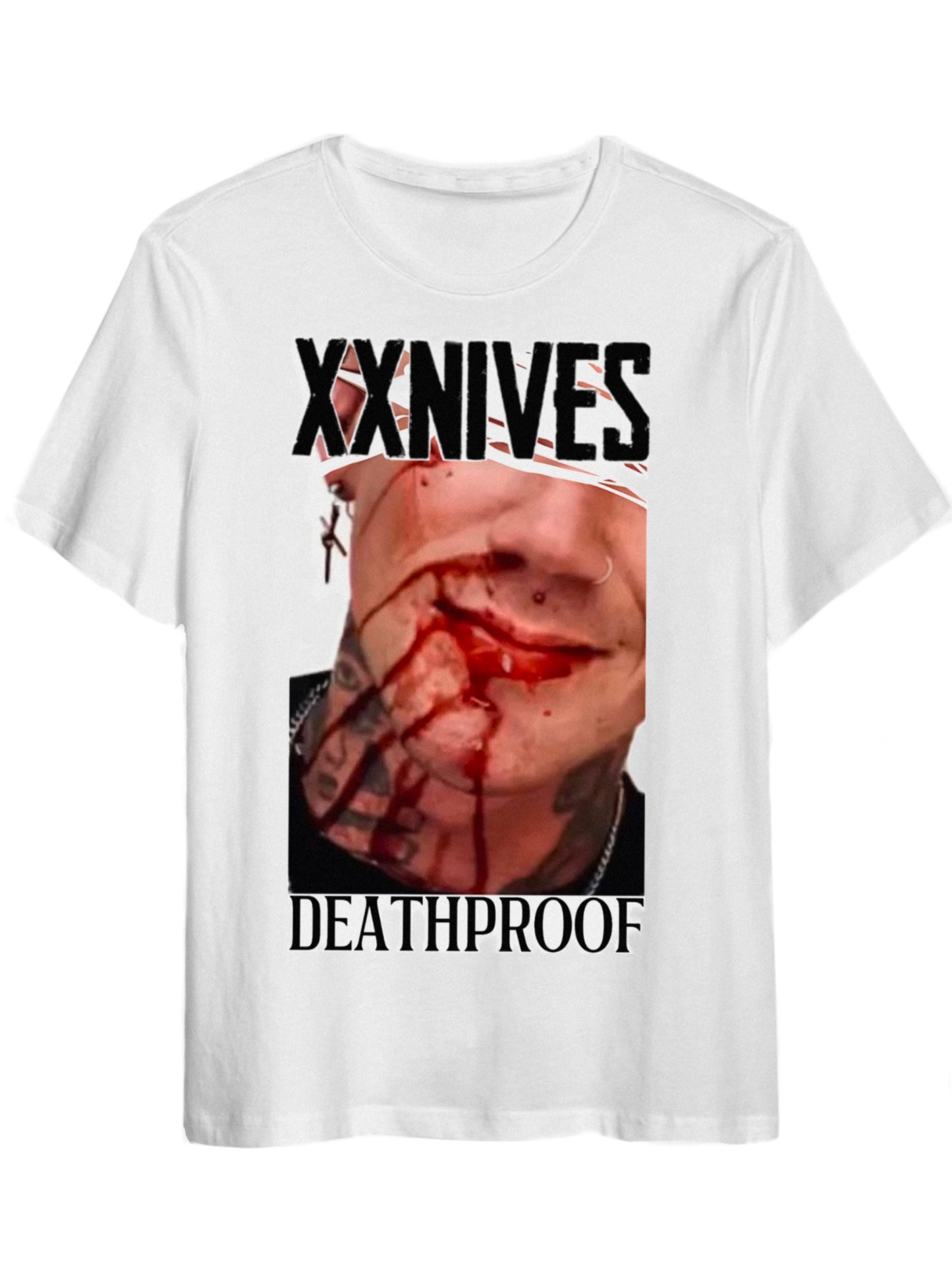 XXNIVES / DEATHPROOF *Break your face* T-Shirt