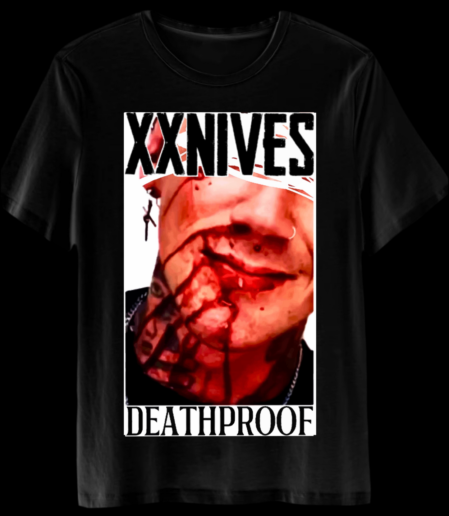XXNIVES / DEATHPROOF *Break your face* T-Shirt